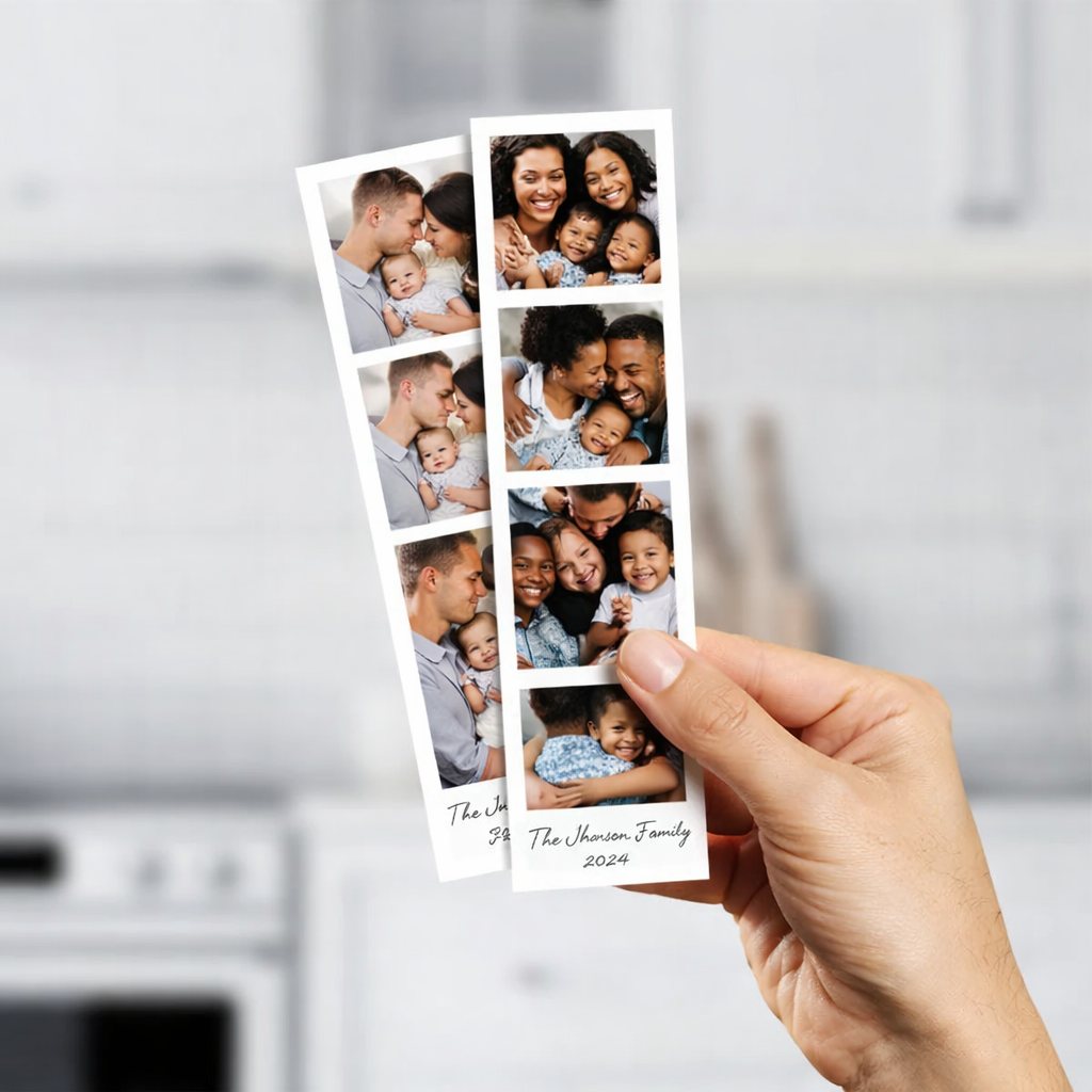 Custom Photo Booth Magnet Strips