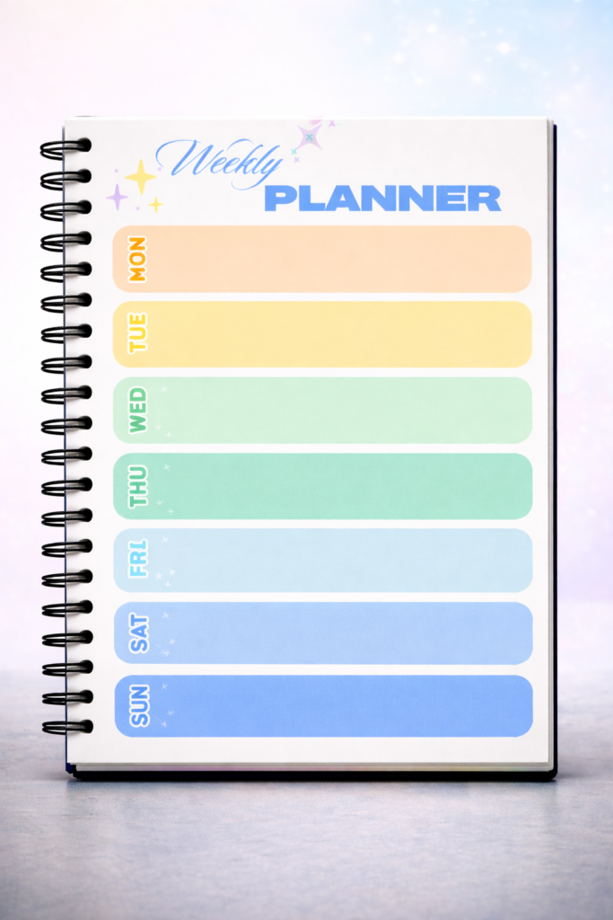 Weekly Planner Note