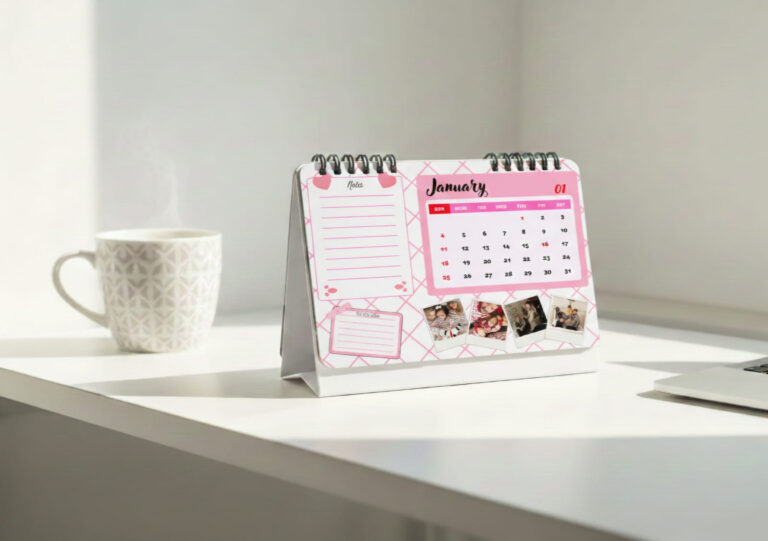 Premium A5 Spiral Calendar