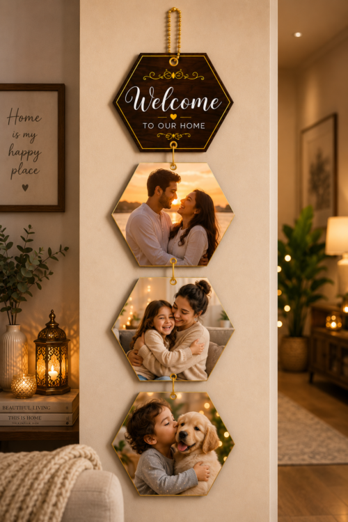 Personalized Family Photo Wall Decor