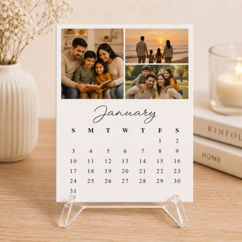 Customizable Photo Collage Calendar
