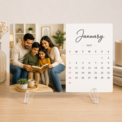 Customizable Family Photo Calendar