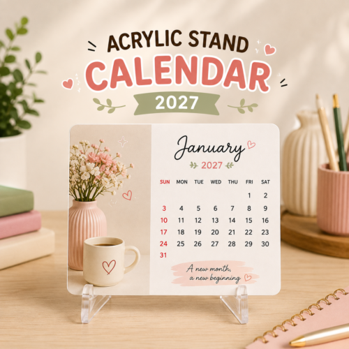 Acrylic Desk Calendar