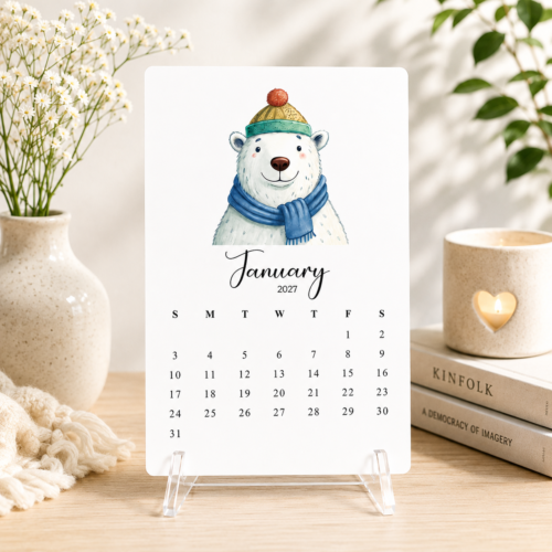 Adorable Animal Calendar
