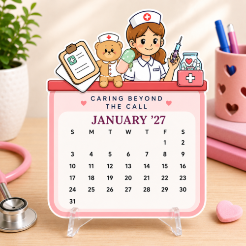 Cute nurse-themed design