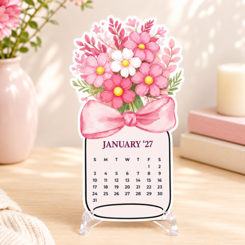 Blooming All Year — 2027 Floral Calendar